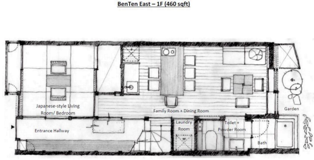 Benten Residences Киото Экстерьер фото